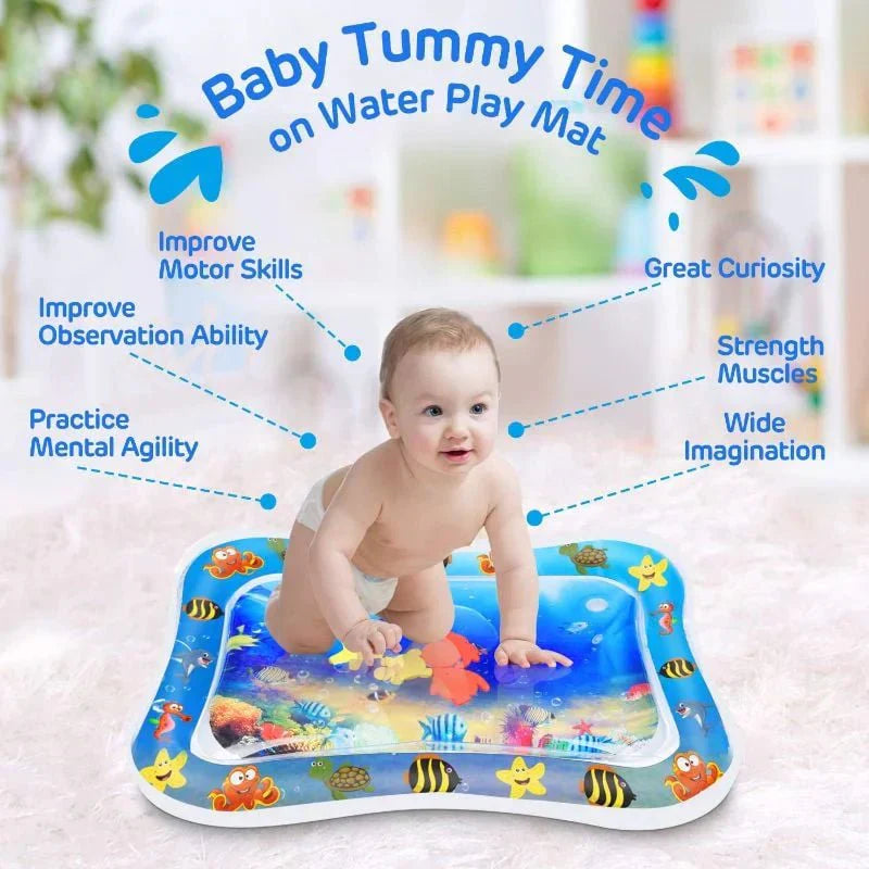 Premium Inflatable Baby Water Play Mat – 50% OFF | Free Shipping ⚡