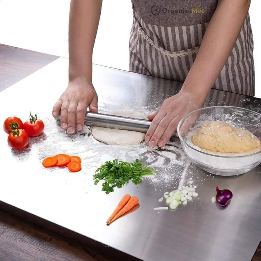 Food Grade Stainless Steel Vegetable Cutting Board – 50% OFF | Free Shipping⚡