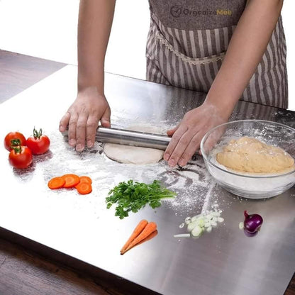 Food Grade Stainless Steel Vegetable Cutting Board – 50% OFF | Free Shipping⚡