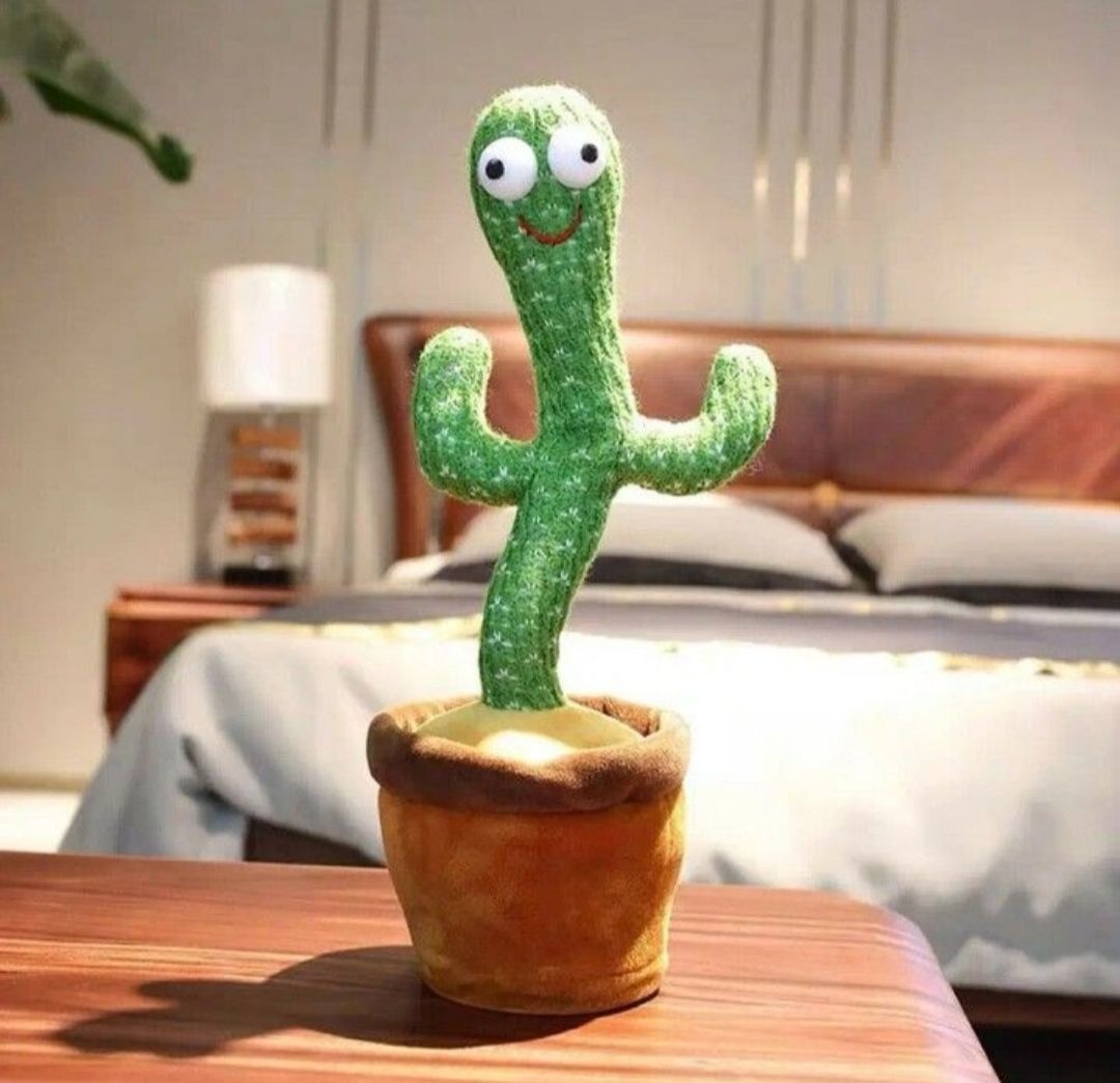 Rechargeable Dancing Cactus Toy