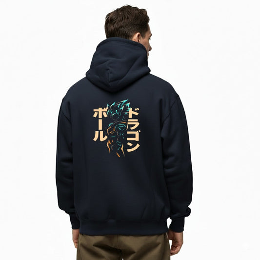 Men’s Hoodie – Premium French Fleece, Casual Pullover, Large