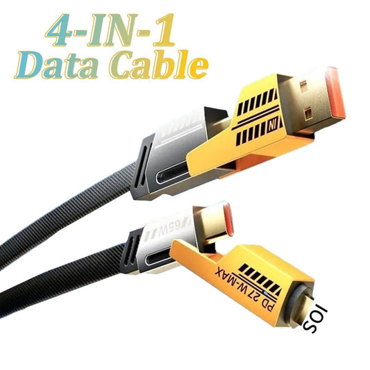 Logilink 60W 4‑in‑1 Fast Charging USB Cable