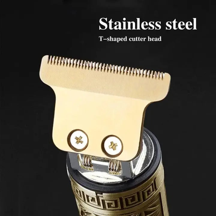 Vintage T9 Metal Trimmer & Hair Clipper for Men
