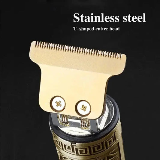 Vintage T9 Metal Trimmer & Hair Clipper for Men