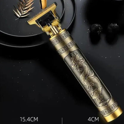Vintage T9 Metal Trimmer & Hair Clipper for Men