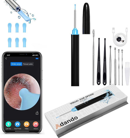 Smart Wireless Ear Cleaner with HD Camera & LED Light – Ear Wax Removal Cleaning Tool