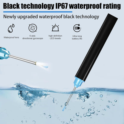 Smart Wireless Ear Cleaner with HD Camera & LED Light – Ear Wax Removal Cleaning Tool