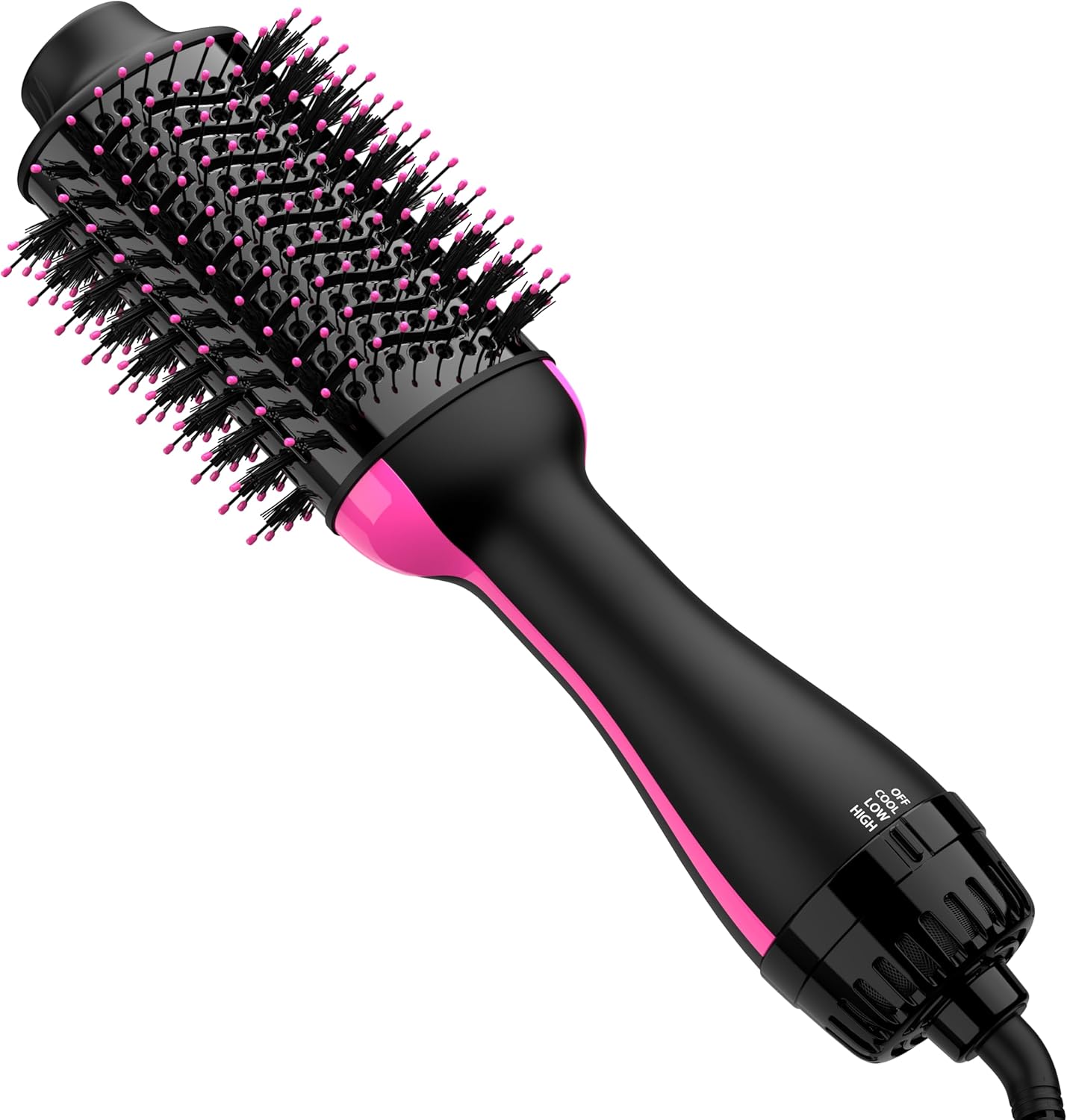 3‑in‑1 Hair Dryer, Straightener & Curler – Easy Styling