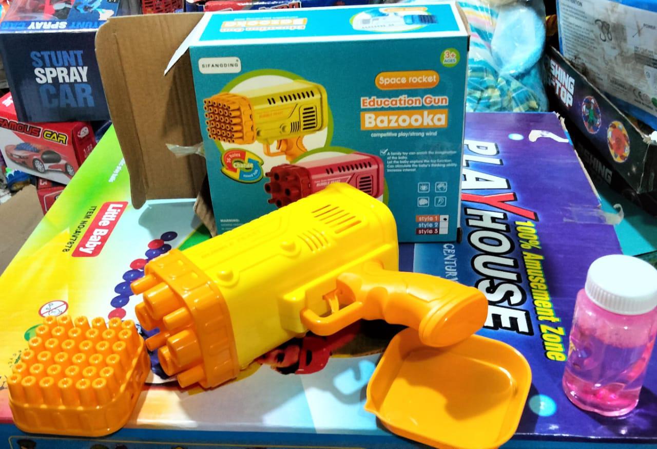 Bazooka Water Bubble Gun Toy for Kids