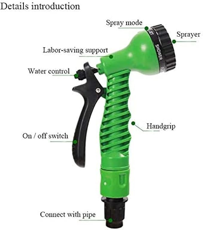 Magic Hose Pipe Expandable with Spray Nozzle