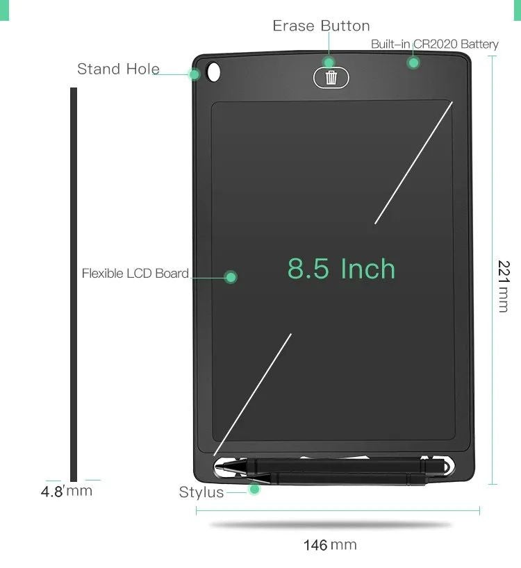 LCD Writing & Drawing Tablet